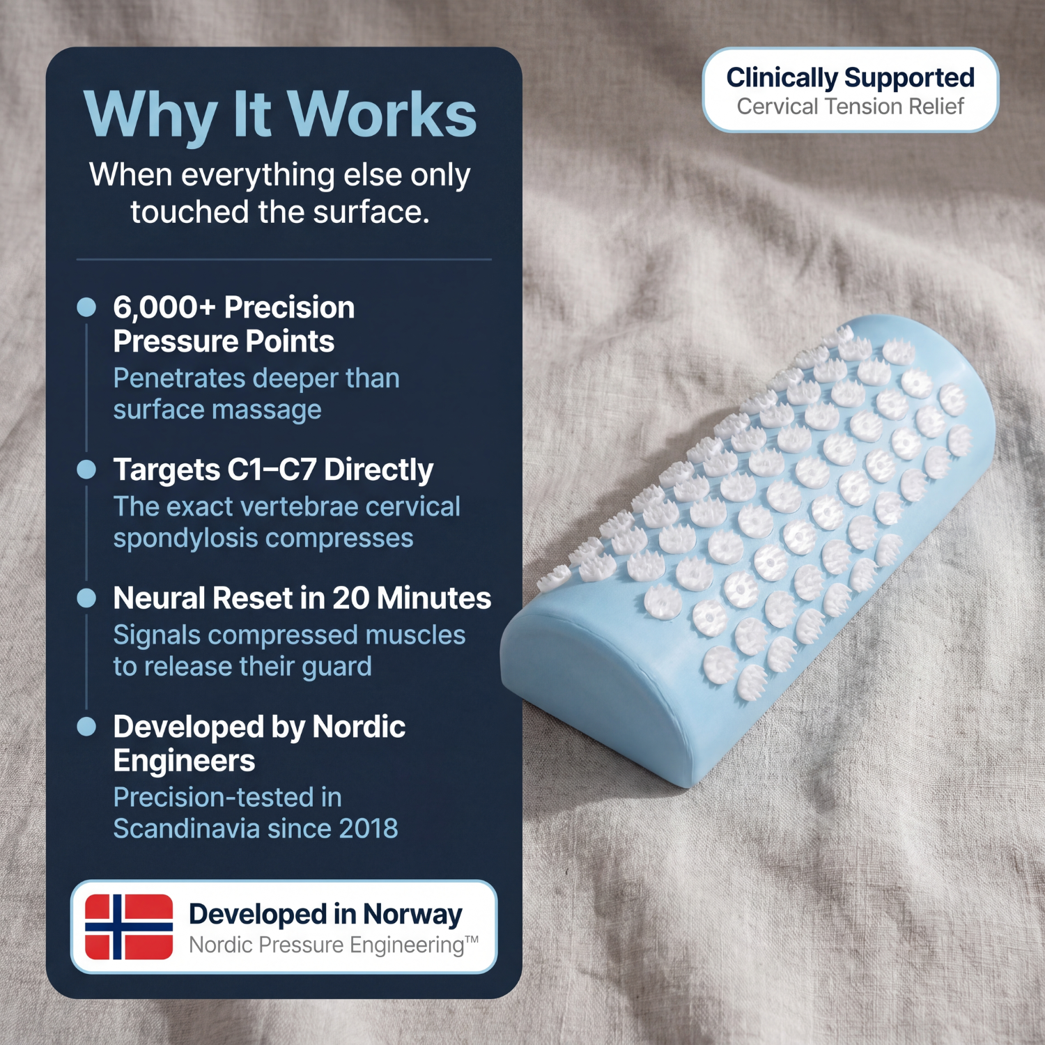 NeriPillow – The Tension Release Pillow