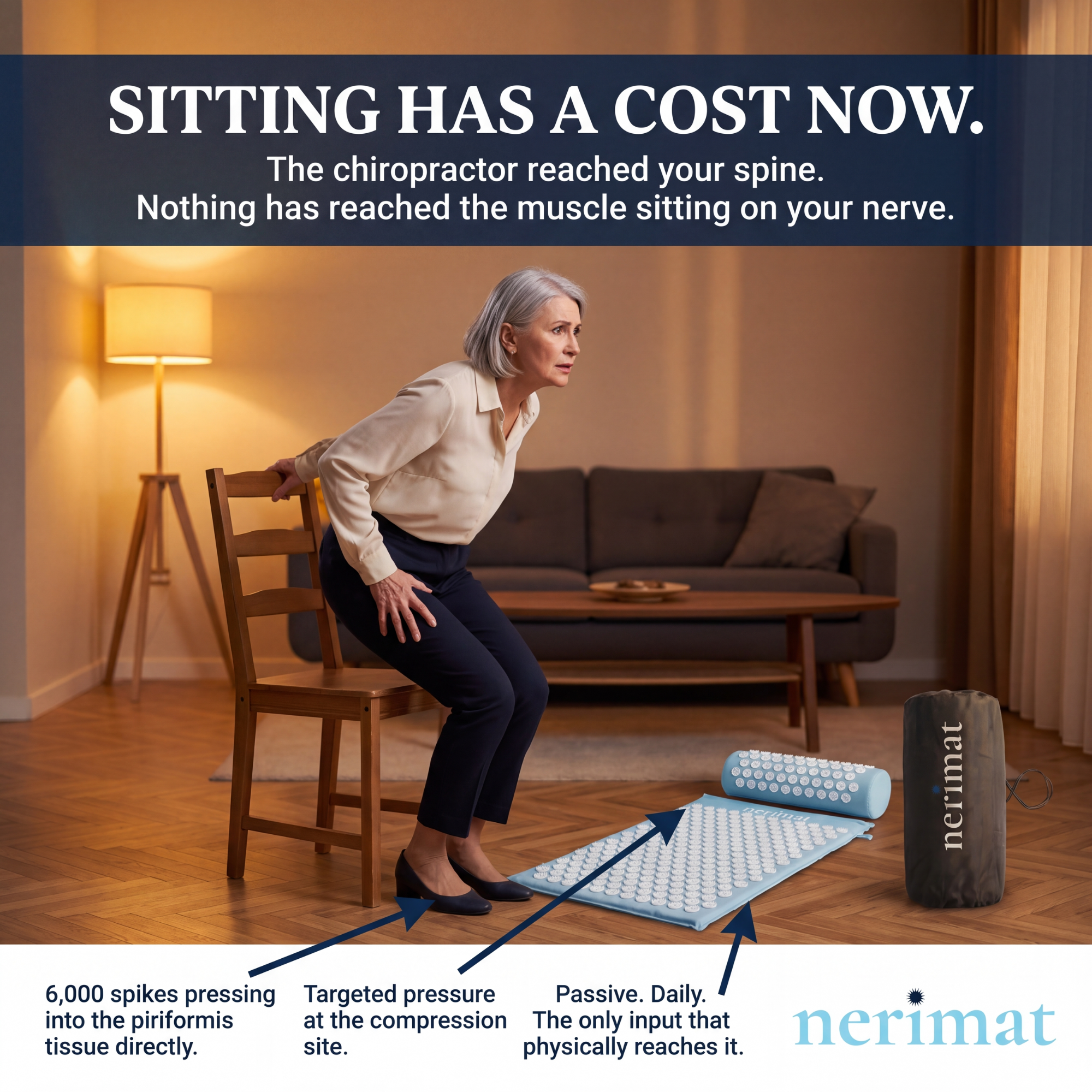 The Sciatic Nerve Relief Mat